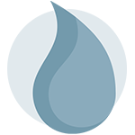 Icon water drop.
